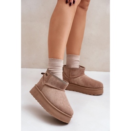 Sněhule Big Star OO274A100 Béžové béžový 1