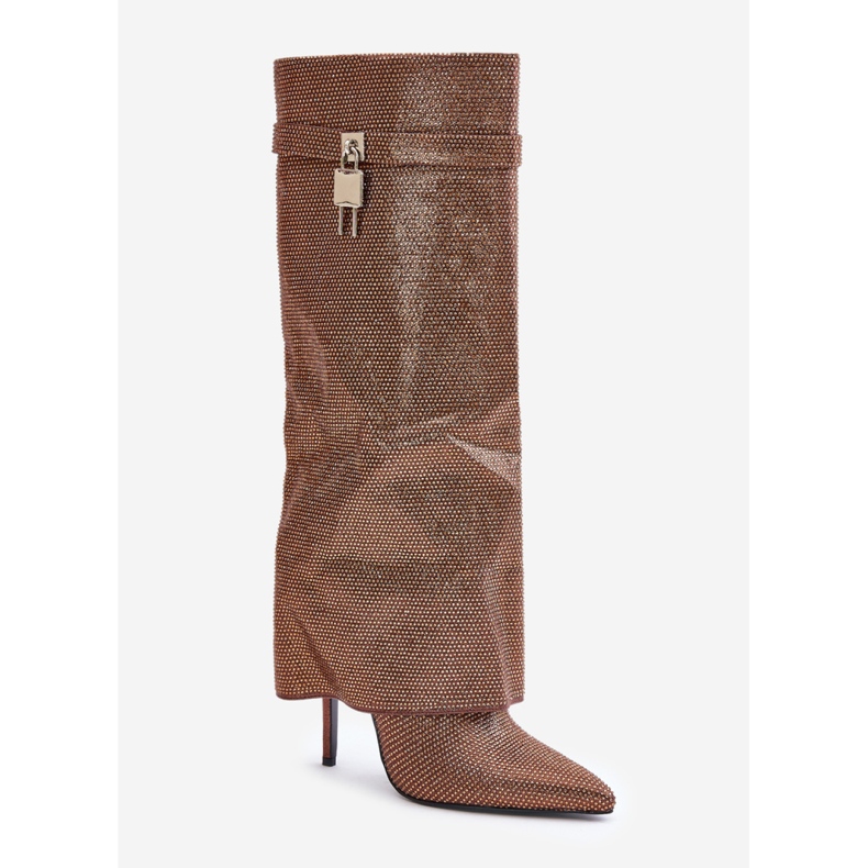 Boty model C-337 hnědé hnědý 2