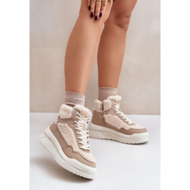 Sportovní obuv Lee Cooper LCJ-24-47-3146 béžová béžový 1