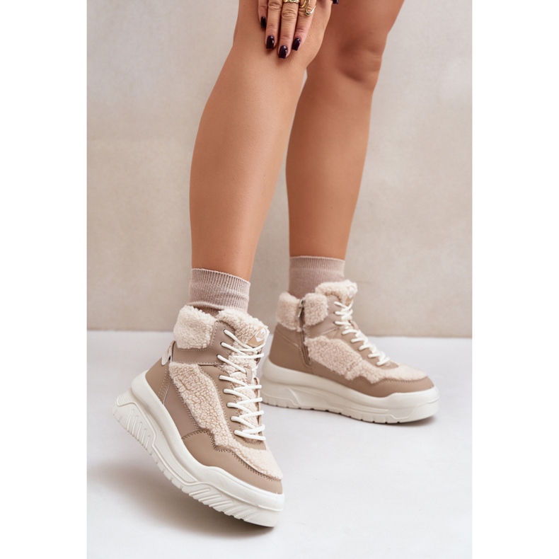 Sportovní obuv Lee Cooper LCJ-24-47-3146 béžová béžový 1