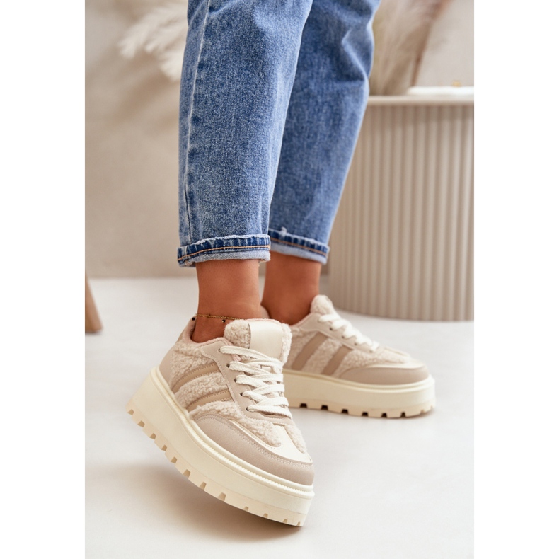 Sportovní obuv model 24886 béžová béžový 1