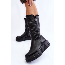 Step in style Boty Model Bayla 70121 Black - Krok ve stylu černá 2