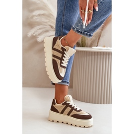 Sportovní obuv Model 24886 Hnědá hnědý 1