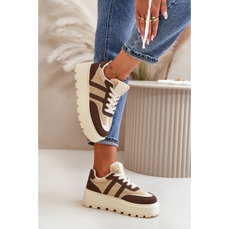 Sportovní obuv Model 24886 Hnědá hnědý 1