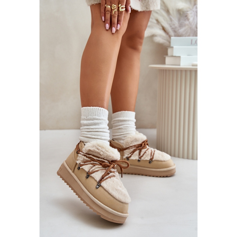 Sněhule D.Franklin DFSH370011 béžový 1