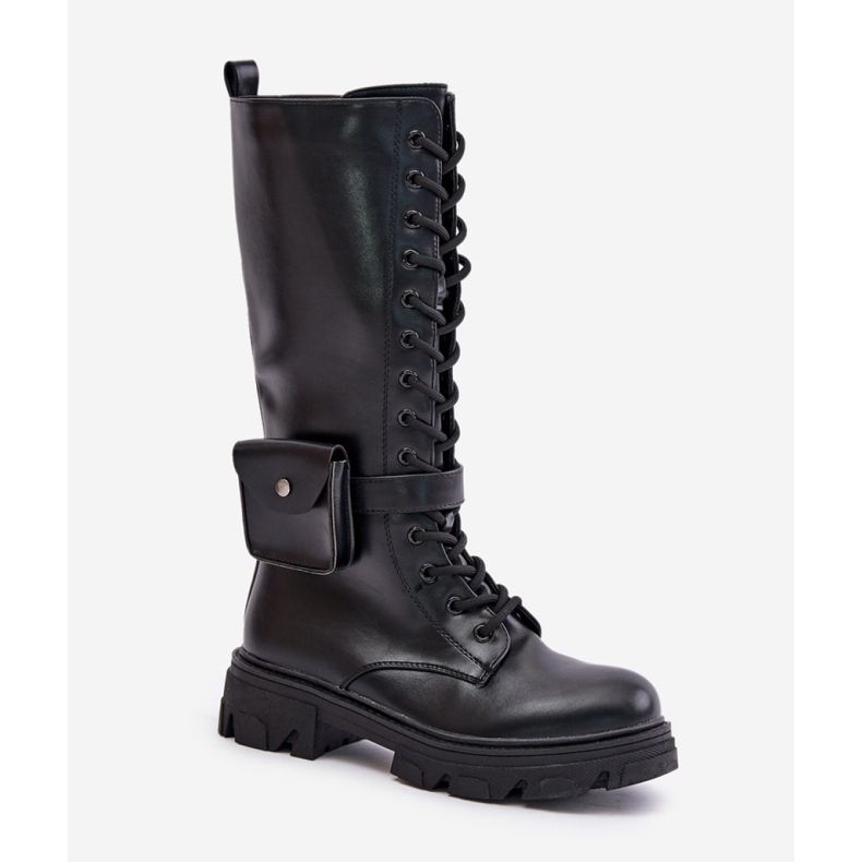 Step in style Boty Model Temisza RQ2041 Black - Krok ve velkém stylu černý 2