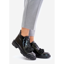 Model Da LZ42-036 Černé kozačky černý 1