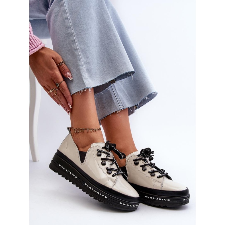 S. BARSKI S.Barski LR620 Béžové boty - béžový 1