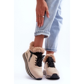 Sportovní obuv Model 21-Q99 béžový 1