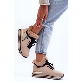 Sportovní obuv Model 21-Q99 béžový 2