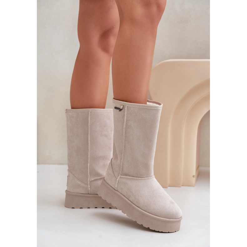 Sněhule Big Star OO274894 Světle béžové béžový 1 Sněhule Big Star OO274894 Světle béžové béžový 1