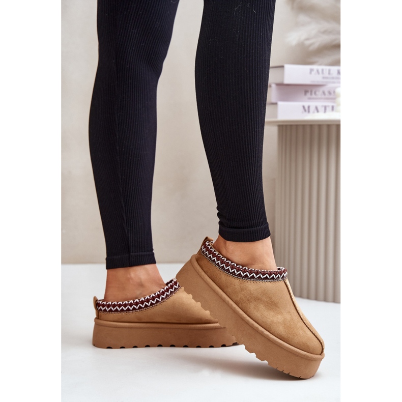 Sněhule Model VL242P Camel hnědý 1