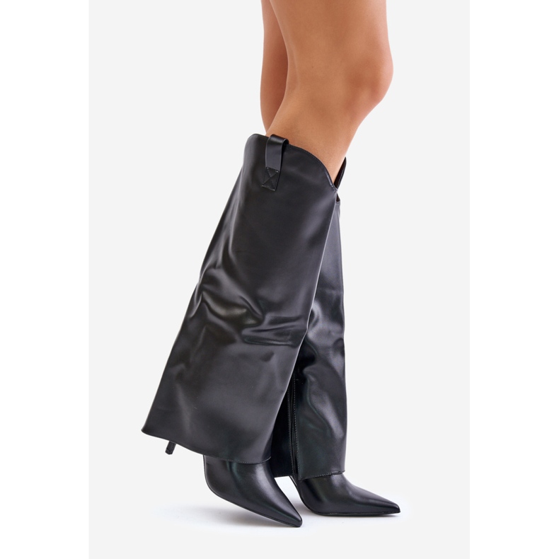 Boty model 35858 černé černá 1