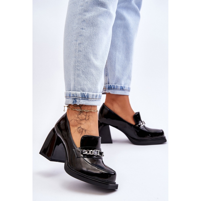 Step in style Lodičky Model Julien MR-7259 Black - Krok ve velkém stylu černý 2