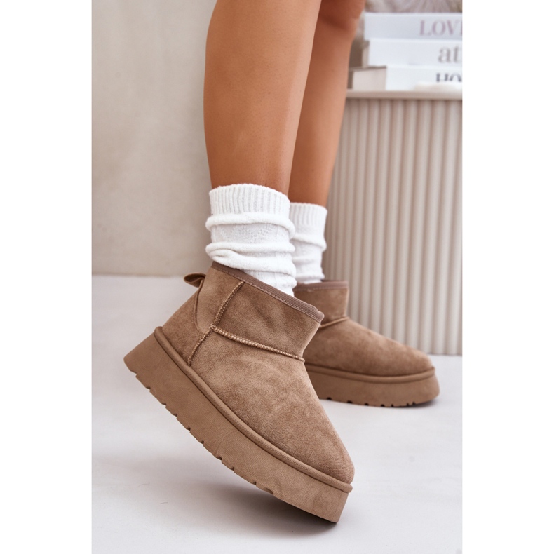 Sněhule Model 24BT26-7368 Beige béžový 1