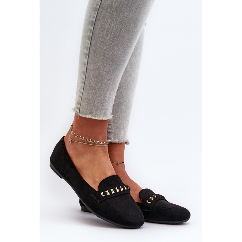 Mokasíny model 9988-73 černé černá 1