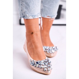 Balerínky Model C87 Gold žluť 1