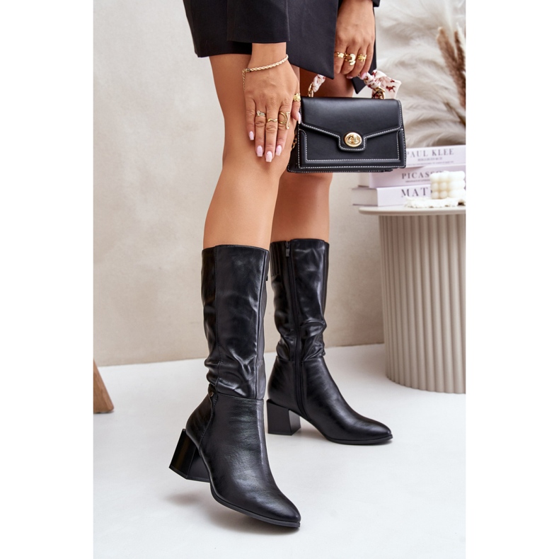 Jezzi Model boty ASA217-2 Black černý 1