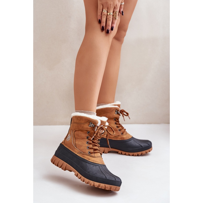 Sněhule Lee Cooper LCJ-24-44-2869 Camel hnědý 1 Sněhule Lee Cooper LCJ-24-44-2869 Camel hnědý 1