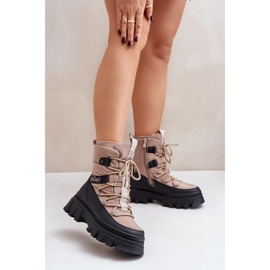 Lee Cooper LCJ-24-47-3143 Béžové sněhule béžový 1 Lee Cooper LCJ-24-47-3143 Béžové sněhule béžový 1