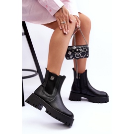 Chelsea boty Model 60453 Black černý 2