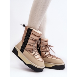 Sněhule Model DFSH371006 Beige béžový 1