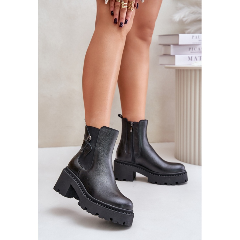 Boty Model Zazoo 60490 Black černý 1