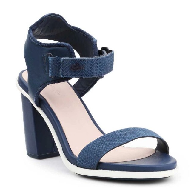 Sandály Lacoste Lonelle Heel Sandal 116 1 W Caw 7-31CAW0112003 modrý 1