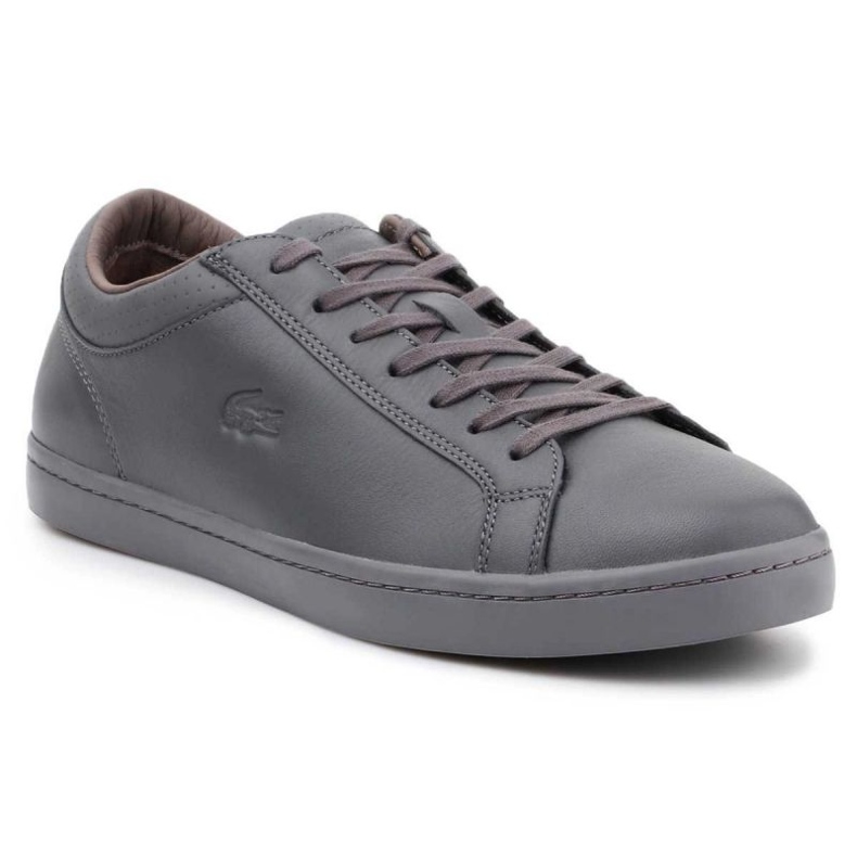 Lacoste Straightset 4 Srm Gry Leather M 30SRM4015 šedá 1