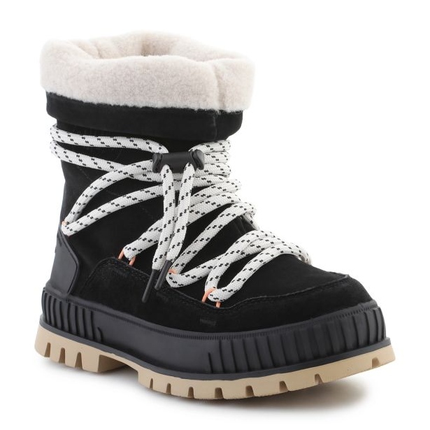 Palladium Pallashock Hiver 94349-008-M dámské sněhule, černé černý 1