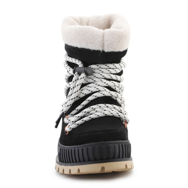 Palladium Pallashock Hiver 94349-008-M dámské sněhule, černé černá 2