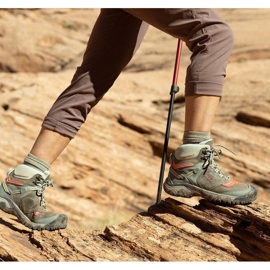 Trekingové boty Keen Ridge Flex Mid Wp KE-1024921 hnědé hnědý 2 Trekingové boty Keen Ridge Flex Mid Wp KE-1024921 hnědé hnědý 2