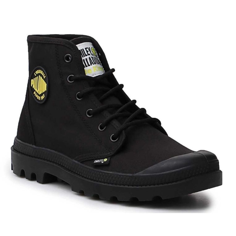 Boty Palladium Hi Be Kind W 77079-008-M černý 1