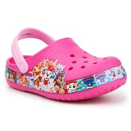 Crocs Psi Patrol Fl Paw Patrol Band Clog Jr 205509-670 růžový 1 Crocs Psi Patrol Fl Paw Patrol Band Clog Jr 205509-670 růžový 1