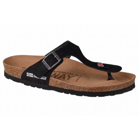Geographical Norway Žabky Geografické Norsko Sandalias Esclavas Bios W GNW20408-01 černý 1