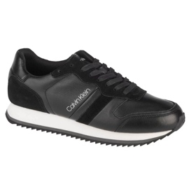 Boty Calvin Klein Low Top Lace Up Lth M HM0HM00287-BAX černý 1