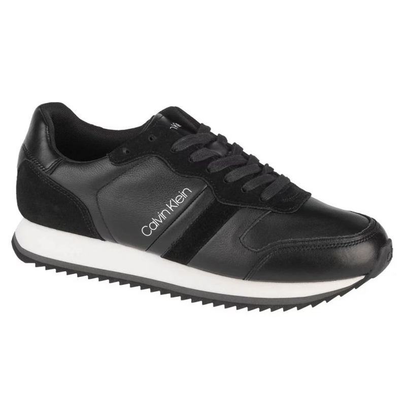 Boty Calvin Klein Low Top Lace Up Lth M HM0HM00287-BAX černý 1