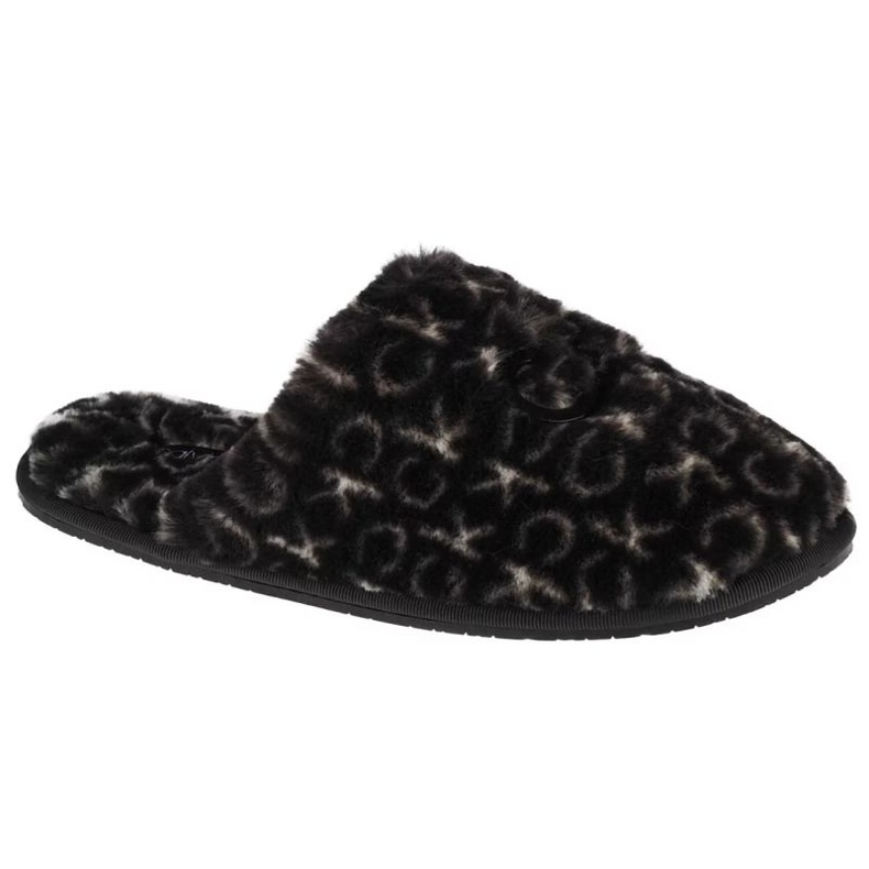 Calvin Klein Slipper Mule Fur Mono pantofle HW0HW00536-0GK černý 1