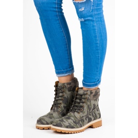 Mckeylor Dámské camo trapery zelený 1