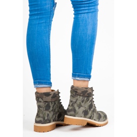 Mckeylor Dámské camo trapery zelený 2