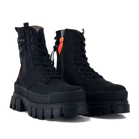 Boty Palladium Revolt Boot 97241-010-M, černé černý 1