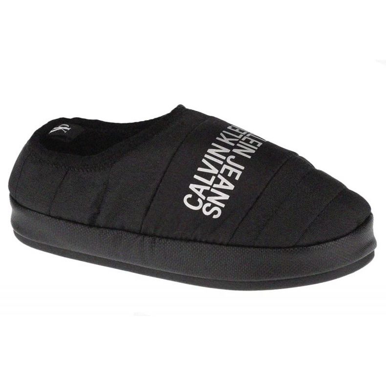 Calvin Klein Home Shoe Slipper Teplá podšívka YW0YW00412-BEH černý 1