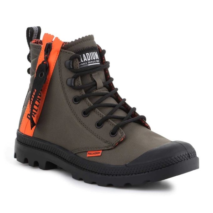 Palladium Pampa Unlocked U Olive Night boty 77239-309-M šedá 1