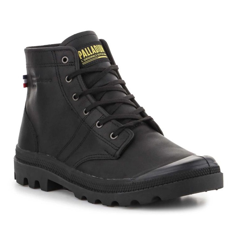 Boty Palladium Pallabrousse Legion Leather 77187-010-M černý 1