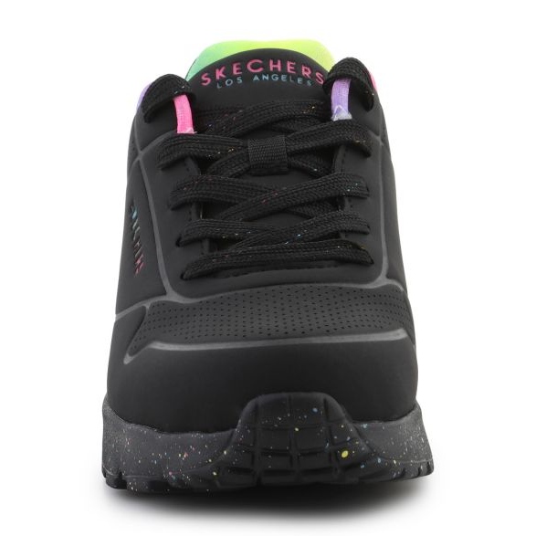 Boty Skechers Uno Lite Rainbow Speckle 310456L-BKMT černé černá 2