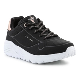 Boty Skechers Uno Lite Metallic Mode 310384L-BLK černé černý 1