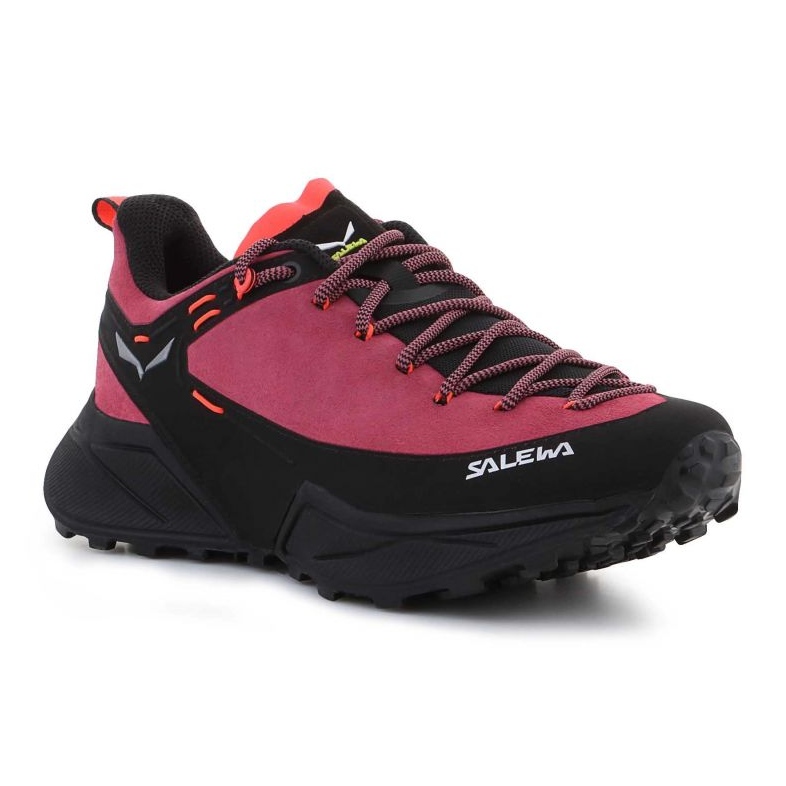 Kožené boty Salewa Ws Dropline 61394-6572 červený 1