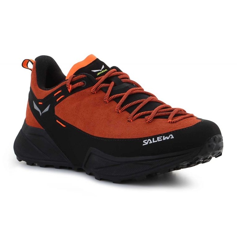Kožené boty Salewa Ms Dropline 61393-7519 pomerančový 1