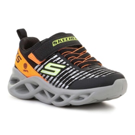 Boty Skechers S Lights 401650L-BKOR černý 1