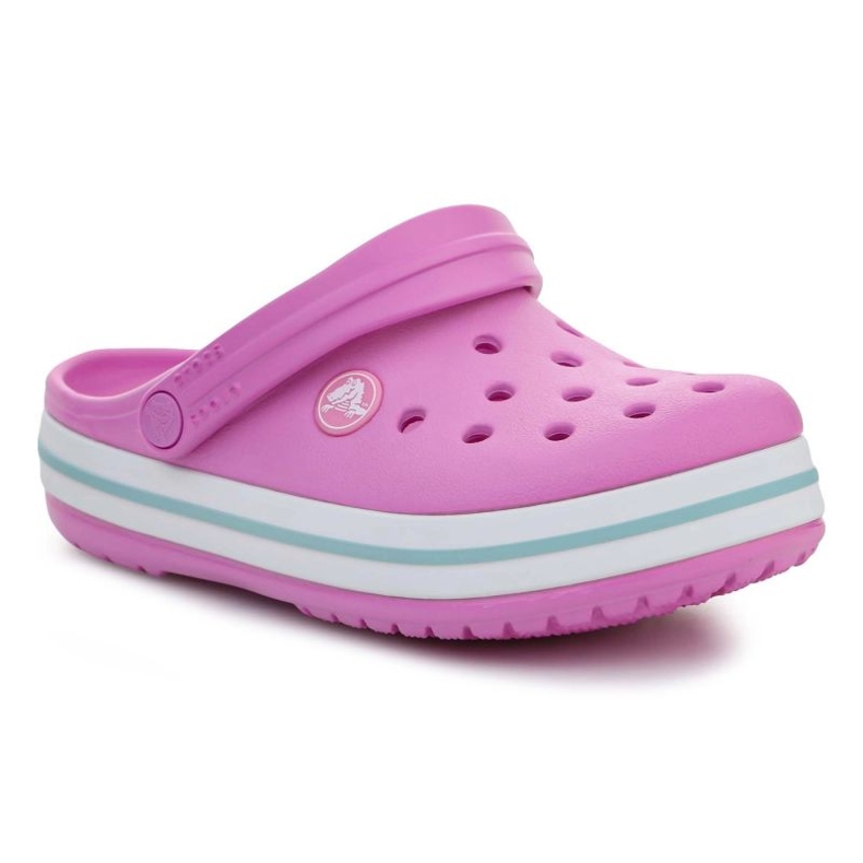 Crocs Crocband Kids Clog 207006-6SW růžový růže a fialové 1